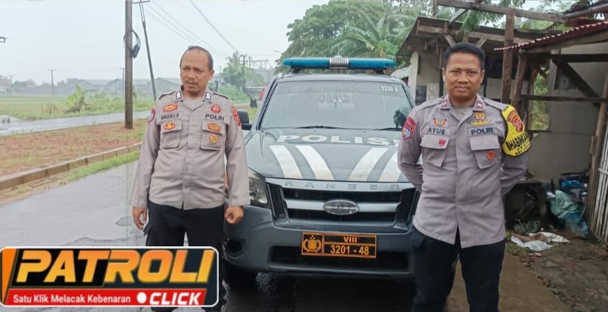 Personil Patroli Unit Samapta Polsek Rengasdengklok Menyasar Sejumlah Lokasi Rawan Kriminalitas