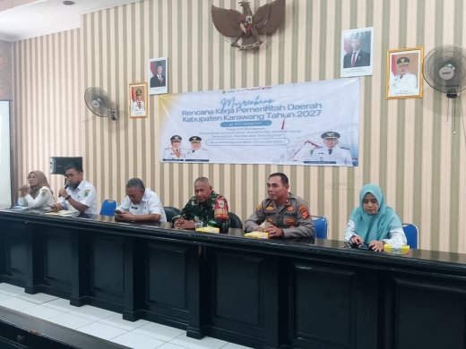 Kapolsek Rengasdengklok, Hadiri Rapat Musrenbang Tingkat Kecamatan Rengasdengklok