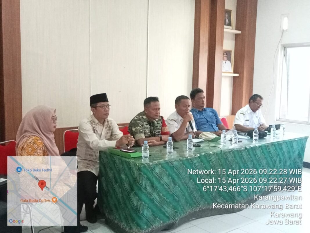 Rapat Minggon Kelurahan Karangpawitan Bahas Infrastruktur, Pajak, dan Keamanan Lingkungan